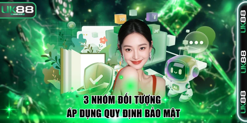 3 nhóm đối tượng áp dụng quy định bảo mật